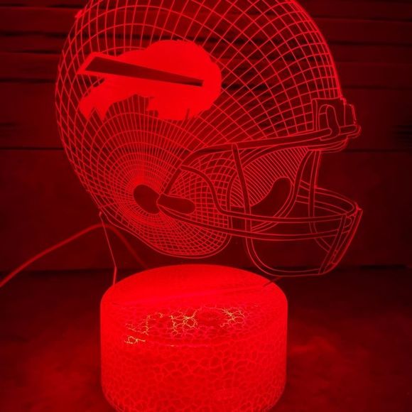 NFL New York Buffalo Bills 3D neon night - Picture 5 of 6